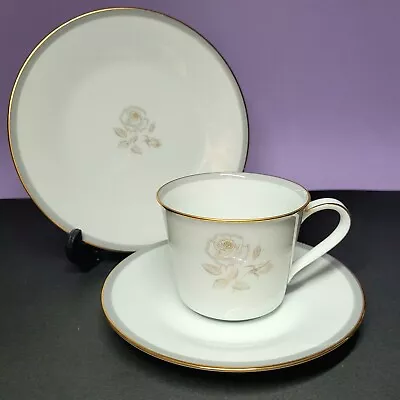 Vintage Noritake Japan BLAIR ROSE 6519 TRIO Cup Saucer Plate • $15.95