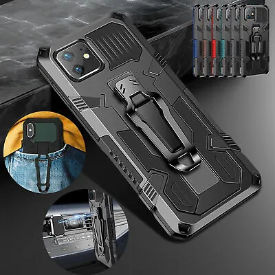 $15.19 • Buy For IPhone 14 Pro Max 14 Plus 13 12 11 XR XS 87 Hybrid Shockproof Case Belt Clip