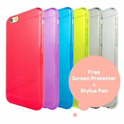 Ultra Slim Clear Transparent Gel Case Cover For Apple IPhone 6s 6 4.7  Plus 5.5  • $2.89