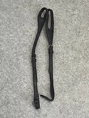 Western One Ear Headstall Vintage Dark Brown Leather Horse Size • $15