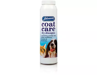 £6.05 • Buy Johnson's Coat Care Dry Shampoo Cats & Dogs MEADOW HERB FRAGRANCE 85g 