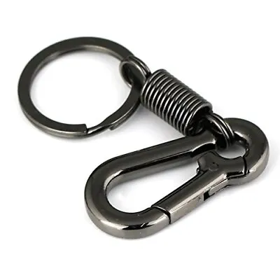 Retro Style Simple Strong Carabiner Shape Keychain Key Chain Ring Keyring Key... • $10.95