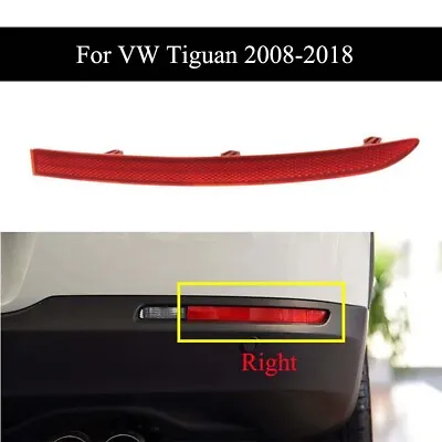 Fits For VW Tiguan 2008-2018 Right Side Rear Bumper Reflector Light Brake Lamp • $12.06