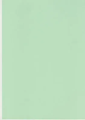 25 X SHEETS A4 LIGHT PASTEL GREEN 240gsm THICK ART CRAFT & HOBBY CARD • £4.50