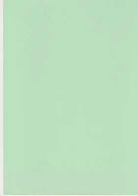 50 X SHEETS A4 LIGHT PASTEL GREEN 240gsm THICK ART CRAFT & HOBBY CARD • £8.45