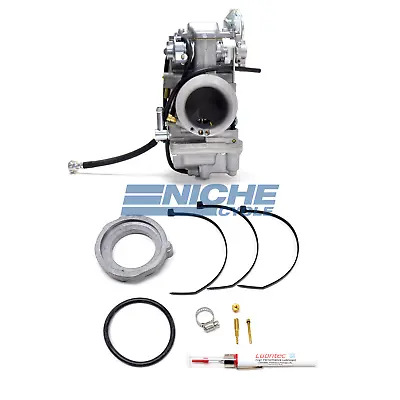 Mikuni High Performance HSR45-5 45mm Easy Carburetor Kit Big Twin Evo Cam 90-99 • $350