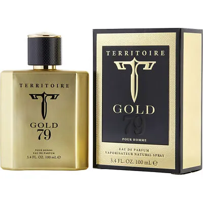 Territoire (Gold 79) EDP Spray 3.4 Oz For Men By Yzy Perfume • $15.67