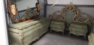 Louise French Provincial Vintage Bedroom 6pcs Set - Beauty And The Beast Style • $19895