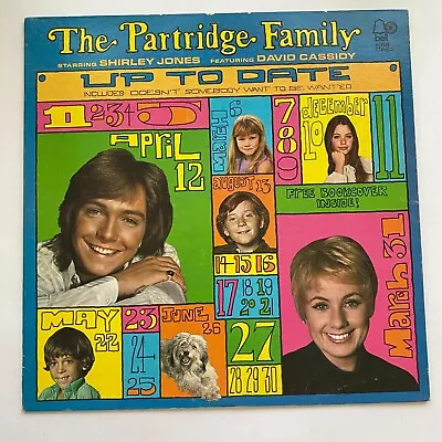 The Partridge Family Up To Date Vinyl LP Record Album + Book Cover VTG Bell 6059 • $14.99