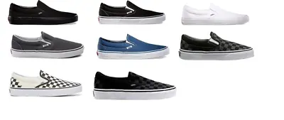 Vans New SlipOn Classic Sneakers Unisex Canvas Shoes All Colors Men's/Women's • $52.99