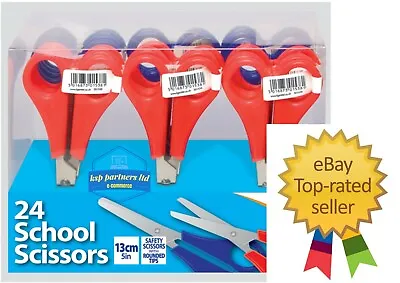£3.09 • Buy Kids Childrens School Safety Paper Scissors 5  13cm Crafting Stationery 