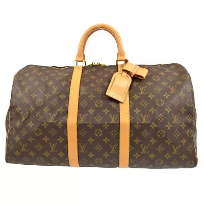 Louis Vuitton Monogram Keepall 50 Duffle Travel Handbag M41426 FL1929 KK91308 • £671.44