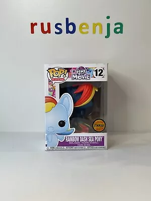 Funko Pop! Animation MLP My Little Pony Rainbow Dash Sea Pony Chase #12 • £14.99