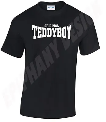 £12.99 • Buy Teddy Boy T-Shirt The Fifties Rockabilly Rock & Roll Original Rockabilly Rocker