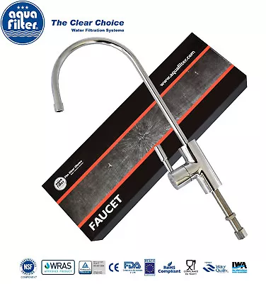 Reverse Osmosis RO Undersink Drinking Water Filter Tap Faucet 1/4  Chrome Mixer • £18.99