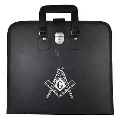 Master Mason Blue Lodge Apron Case - Leather Square & Compass G Mm/wm • $54