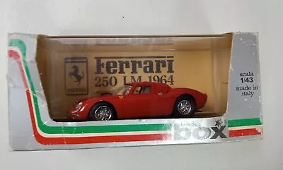 Box Model 1/43 Scale 1964 Ferrari 250 LM No. 8434 Read Description • $28.99