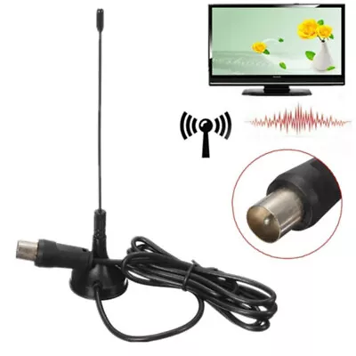 Indoor Antenna Mini TV Antenna Aerial Digital For DVB-T TV HDTV Easy To Install • £6.26