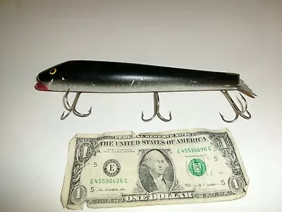 Vintage 8-1/4  Body Bobbie Bait Musky Muskie Jerkbait Lure - Used • $12.99