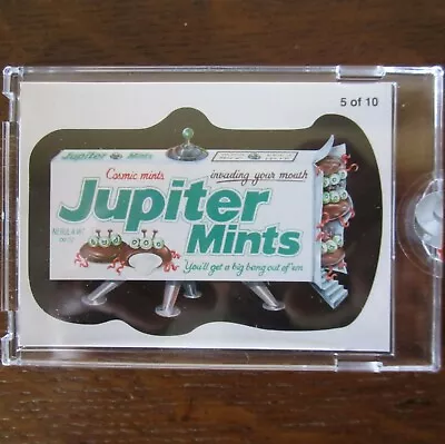 2011 Topps ANS 8 WACKY PACKAGES JUPITER MINTS Proof Card Vault JUNIOR Rare • $30