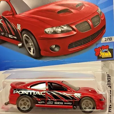 NEW Hot Wheels 06 Pontiac GTO Red Holden Monaro Commodore 2022 No 182 HCT74 Long • $6.95