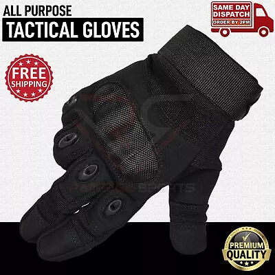 Tactical Gloves Hard Knuckles Gloves Combat Hunting Shooting Gloves • $9.95