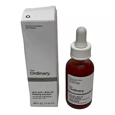 The Ordinary AHA 30% + BHA 2% Exfoliating Peeling Solution • $22.66