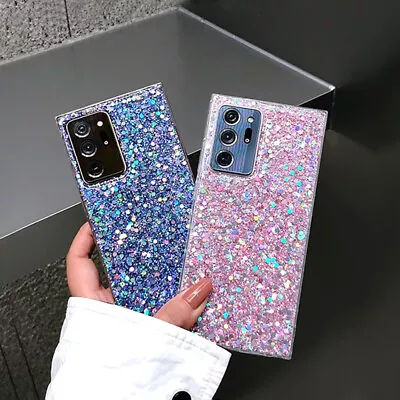 $5.38 • Buy Bling Soft Case Cover For Samsung S21 S22 S23 Ultra Plus S20 FE Note 20 A53 A52S