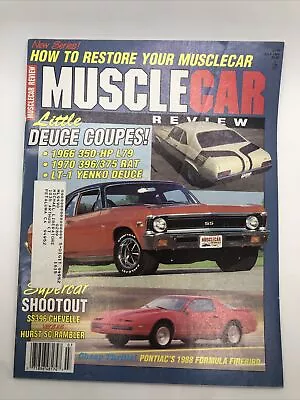 Muscle Car Review Magazine July 1988 • $16.51