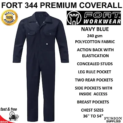 Quality Coveralls / Overallsbluemechanicsengineeringfarmheavy Duty.work.diy • £19.99