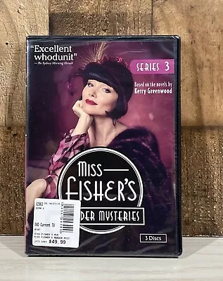 Miss Fisher's Murder Mysteries: Series 3 DVD New Sealed • $10.64