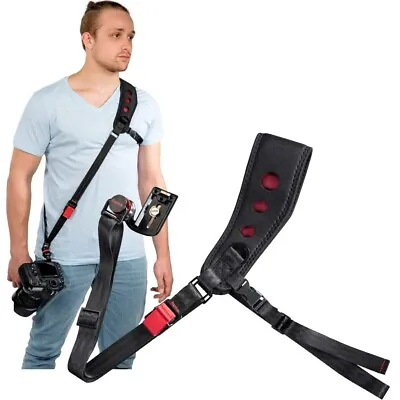 Hama Pro Carry Strap RC Strap Kamera-Gurt Shoulder Strap Carrying Strap Neoprene • £47.38