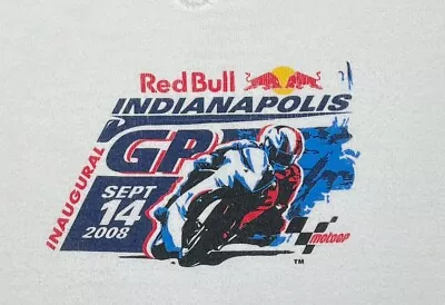 Red Bull Indianapolis Inaugural GP Moto Sept 14 2008 Womens Shirt Size XL EUC • $19.99