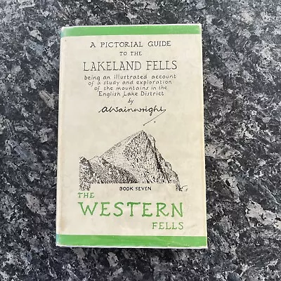 Alfred Wainwright: Vintage Pictorial Guide To The Lakeland Fells: Western Fells • £5