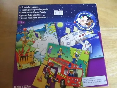 ToysRUs 3 Toddler Puzzles - Universe Of Imagination 1 Complete 2 Incomplete • £1.99