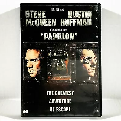 Papillon (DVD 1973 Widescreen) Like New !   Steve McQueen   Dustin Hoffman • $8.98