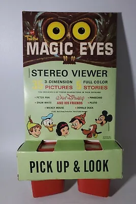 Vintage Tru Vue Magic Eyes Stereo Viewer Walt Disney New Old Stock 1953 RARE • $270.07