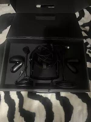 Meta Oculus Rift CV1 VR Virtual Reality Headset System - Black • $85