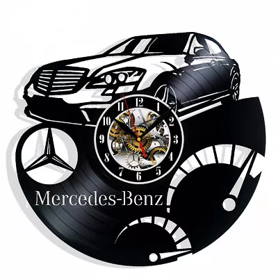 Mercedes-Benz Vinyl Wall Clock Gift Birthday Holiday Art Home Room Decor Design • $13.99