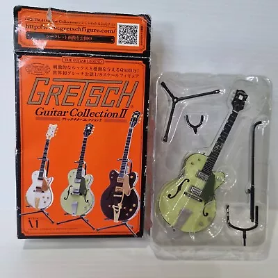 Gretsch Guitar Figure 1/8 Guitar Collection 2 G6118 Green Guitar Zmhh-5250 Rare • $100