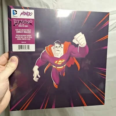 Mondo Bizarro Superman: The Animated Series – Die-Cut Single Vinyl LP (SOLD OUT) • $99.99