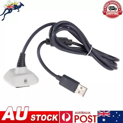 USB Play Charging Charger Cable Cord For XBOX 360 Wireless Controller • $9.40