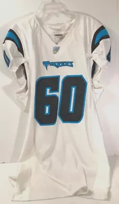 $275 Florida Tuskers #60 UFL Team Issue 2009-2010 Blue White Jersey 50 LM • $278.93