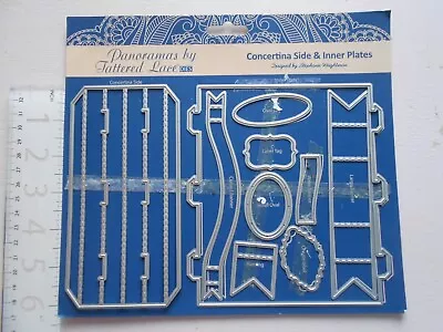 Tattered Lace  Concertina Side & Inner Plates  Set Of 10 Dies - Clear Out • £0.99