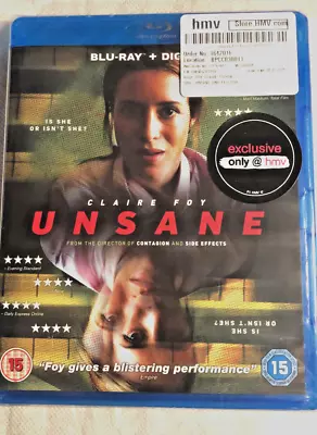 Unsane UK Exclusive (Blu-ray) - Claire Foy Steven Soderbergh • £21.99