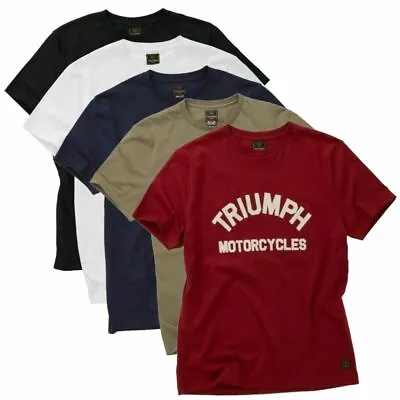 £29.99 • Buy Genuine Triumph Burnham Motorcycle Logo T-Shirt 