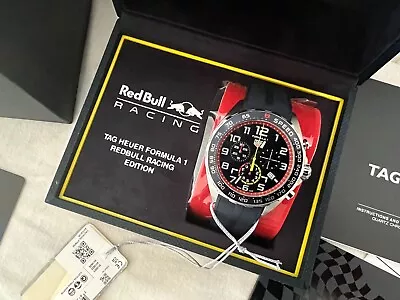 Tag Heuer Formula 1 Red Bull Racing Special Edition Watch CAZ101AL Mint • £1475