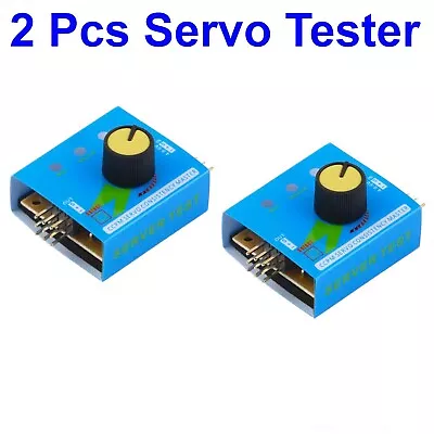 2 Pcs Digital ESC Servo Tester CCPM Consistency Controller Motor For RC Airplane • $8.20