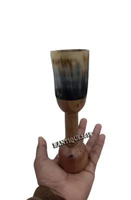 Nautical Handicraft Drinking Wooden Wine Goblet Drinking Cup Home Decor Gift • $78.10