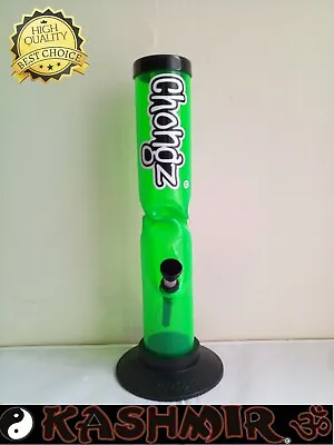Chongz  Thunder Storm  Twist Acrylic Tobacco Bong Water Pipe 30cm -Choose Color • $29.06